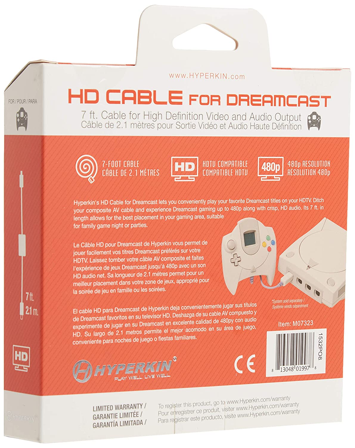 HD Cable for Dreamcast