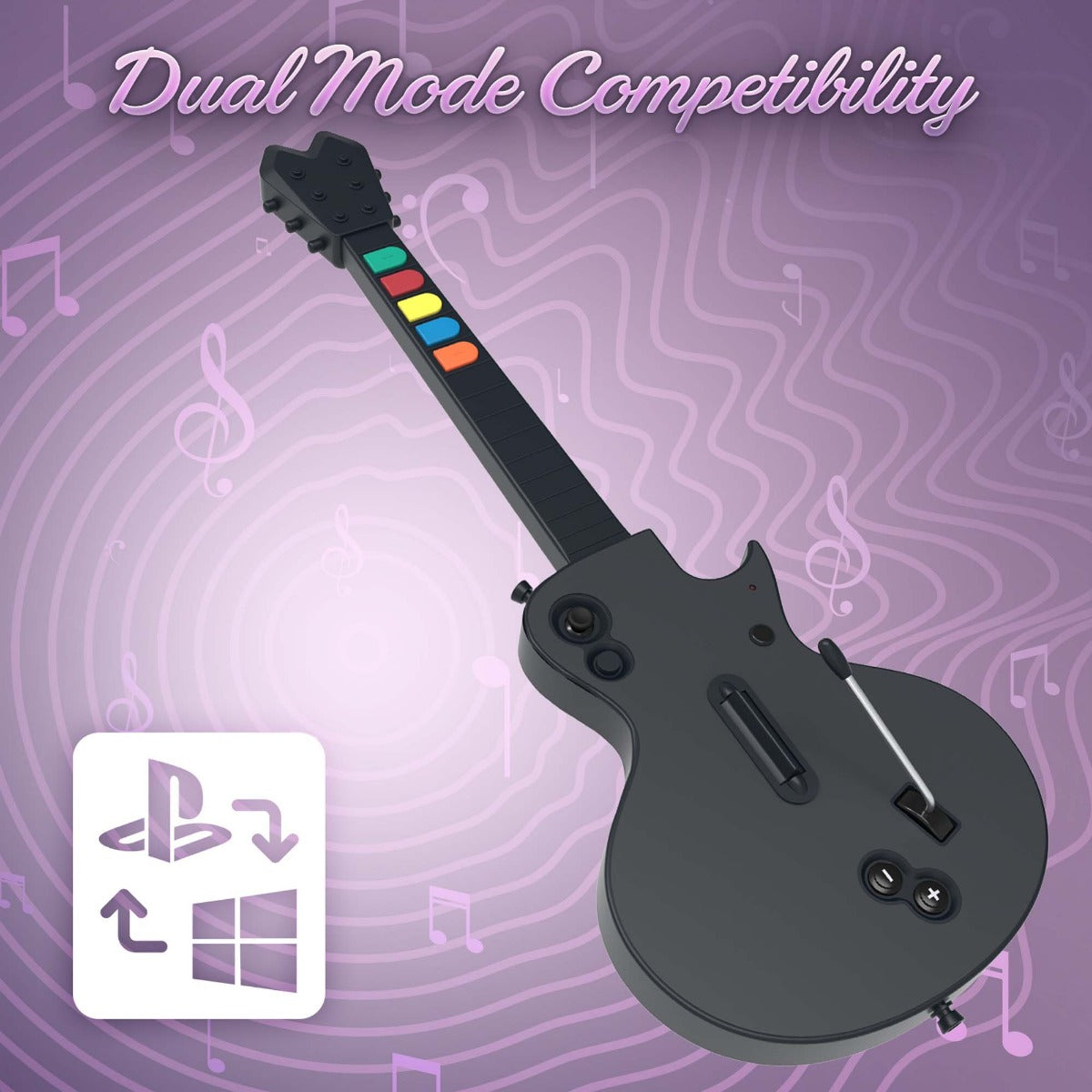 Hyper Jammer Wireless Guitar for PC/PS3