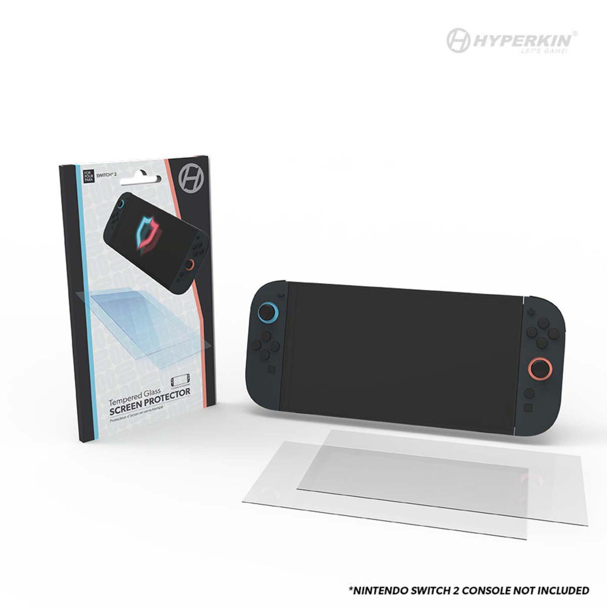 Tempered Glass Screen Protector for Switch 2 (2-Pack)