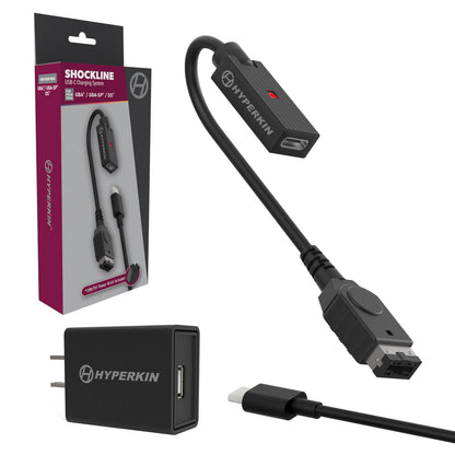 Type-C USB Power Supply for GBA®, GBA-SP®, DS®