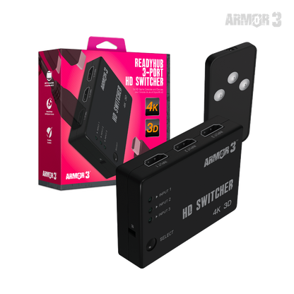 ReadyHub 3 Port HDMI Switcher