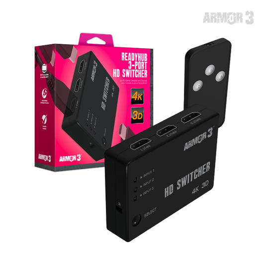 ReadyHub 3 Port HDMI Switcher