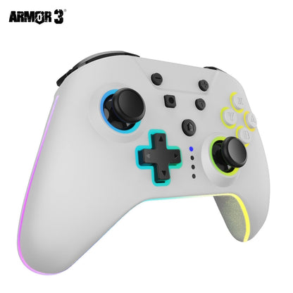 "NuRival" Wireless Hall Effect Controller for Switch (Blk/White)