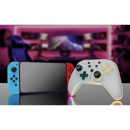 "NuRival" Wireless Hall Effect Controller for Switch (Blk/White)