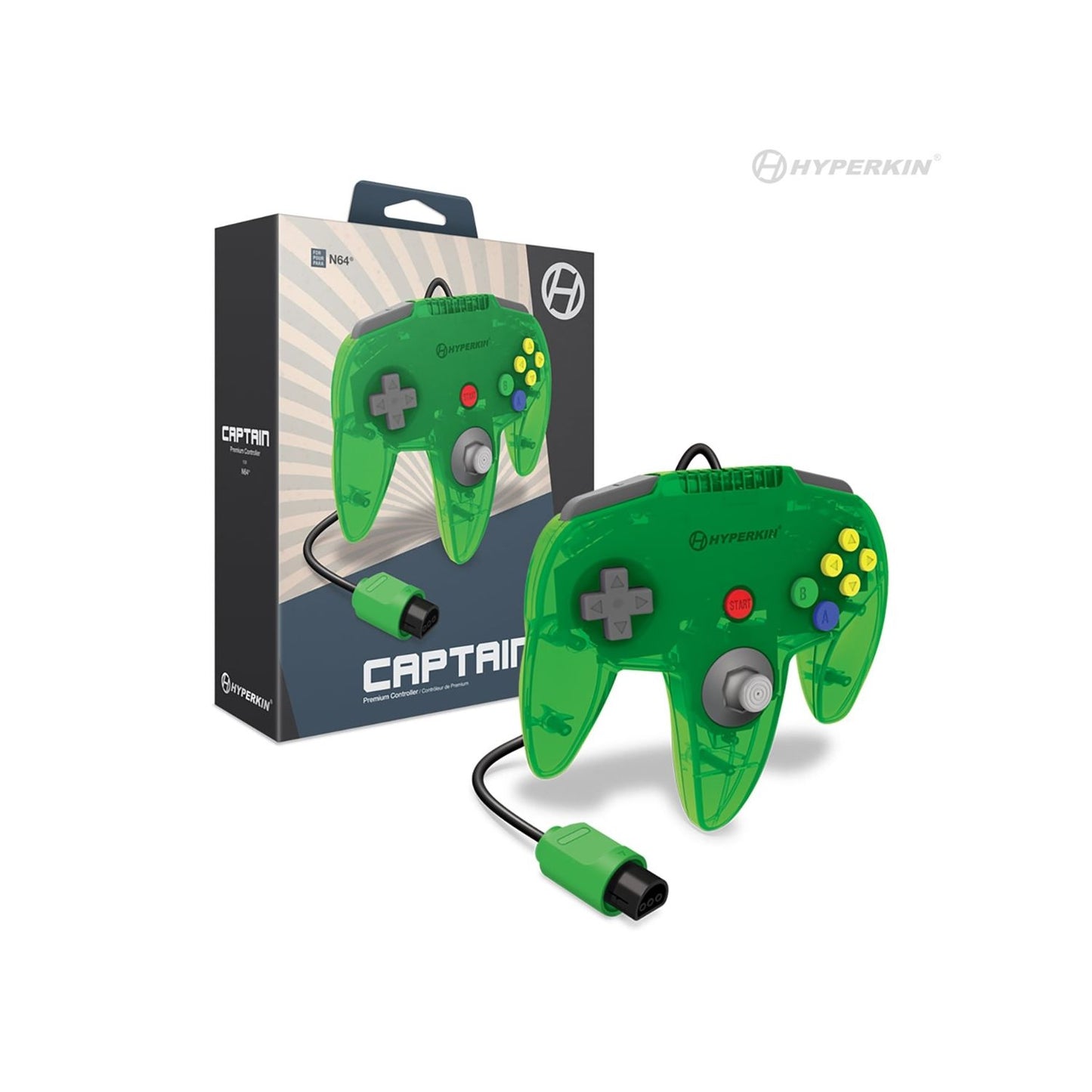 Captain Premium Controller for N64