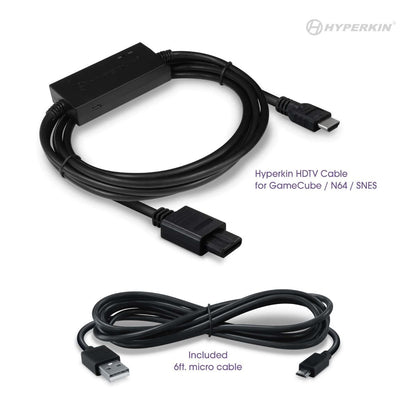 3-In-1 HDTV Cable for GameCube/ N64/ Super NES